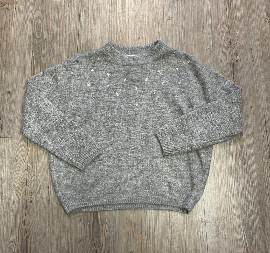 Grey H&M Knit Sweater, 8-10Y