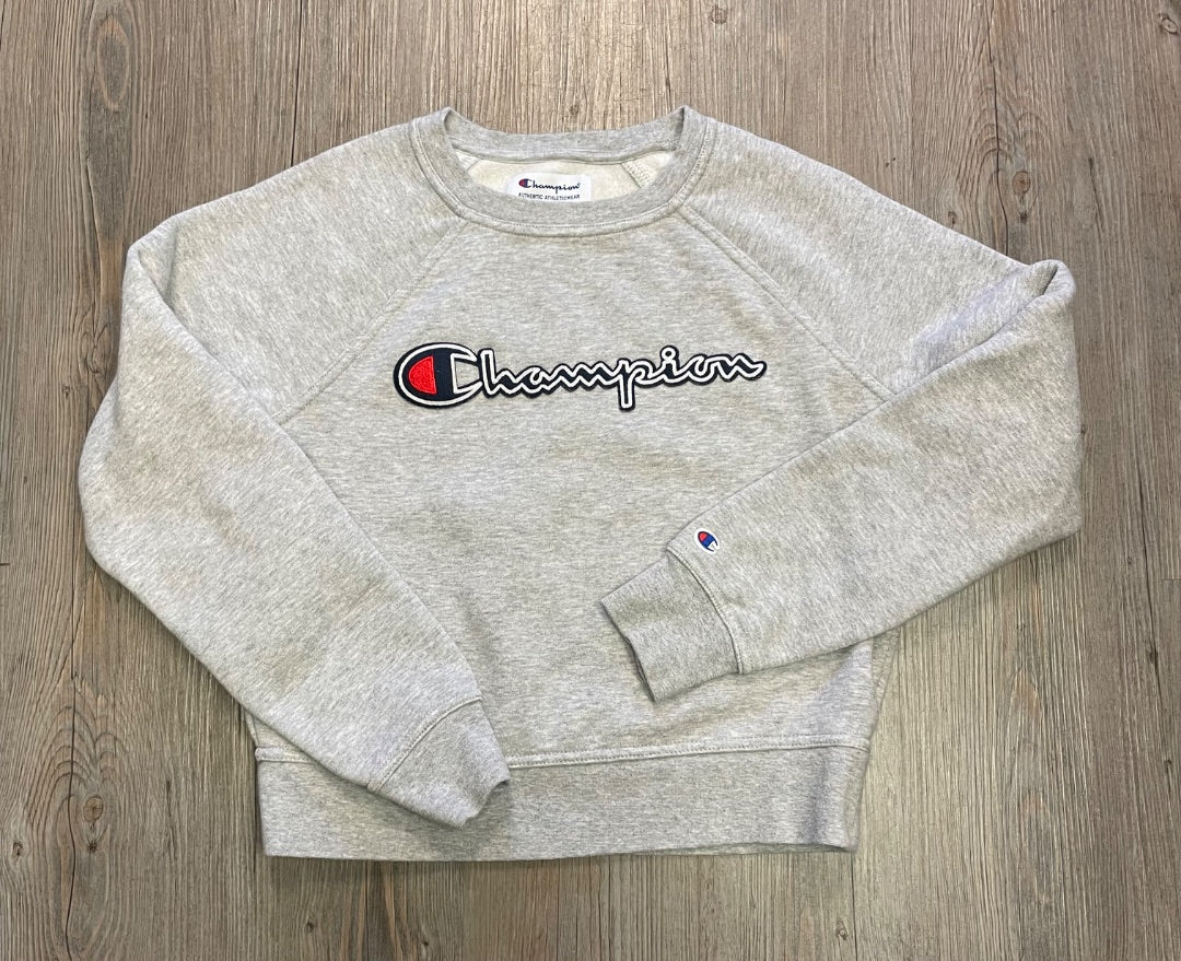 Grey Champion Pullover Sweater, 10-12Y