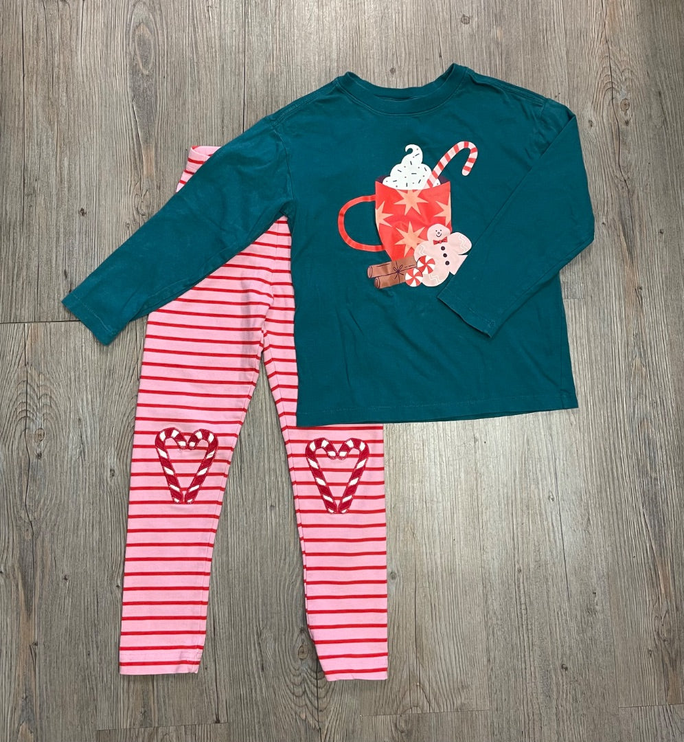 Multi Colour Hanna Anderson 2PC Clothing Set, 5Y