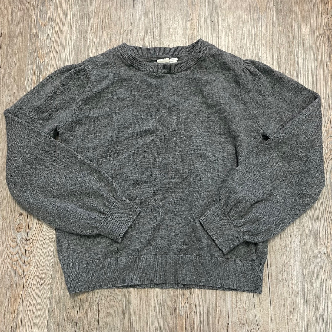 Grey Gap Knit Sweater, 14Y