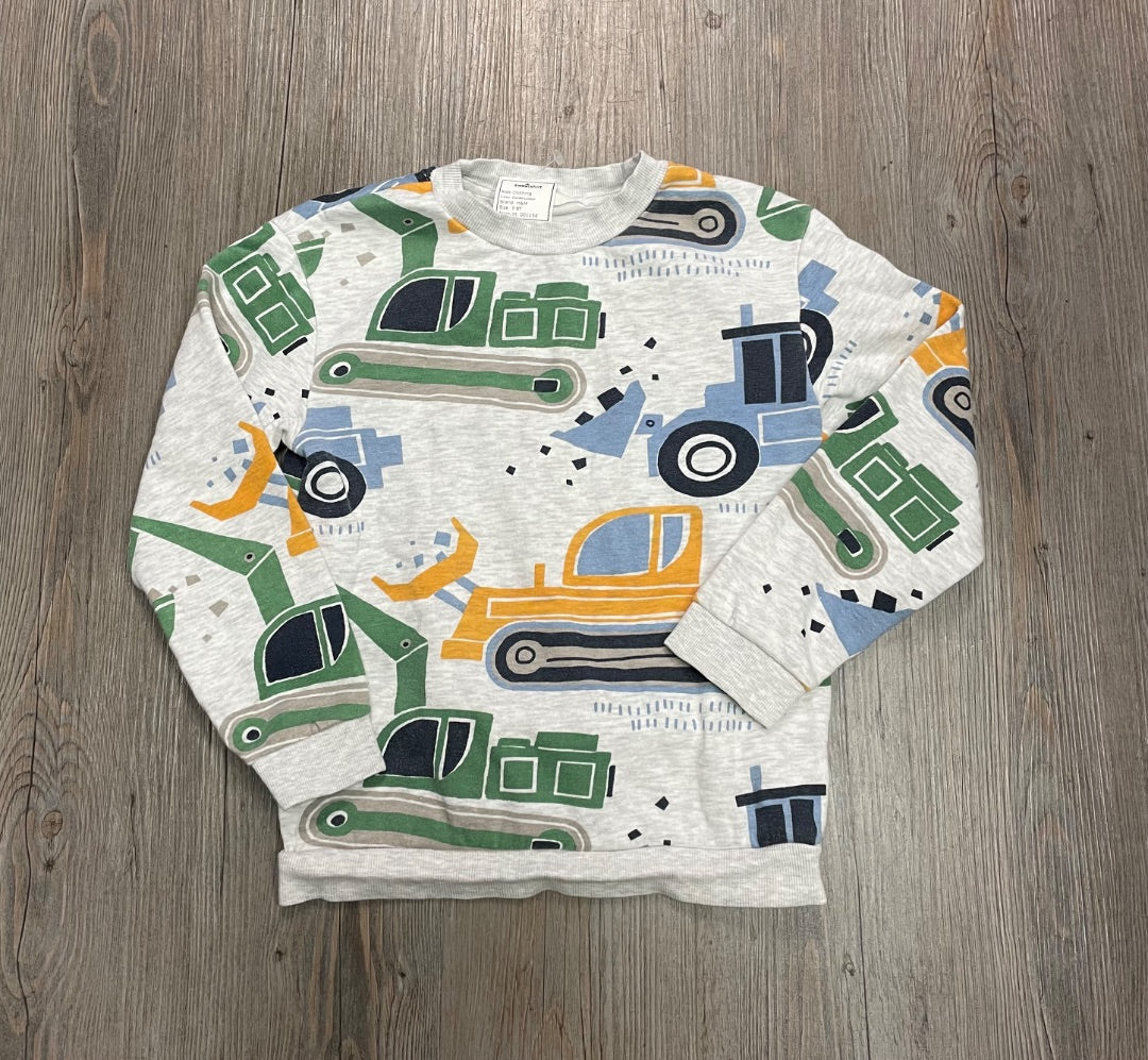 Construction H&M Sweatshirt, 7-8Y