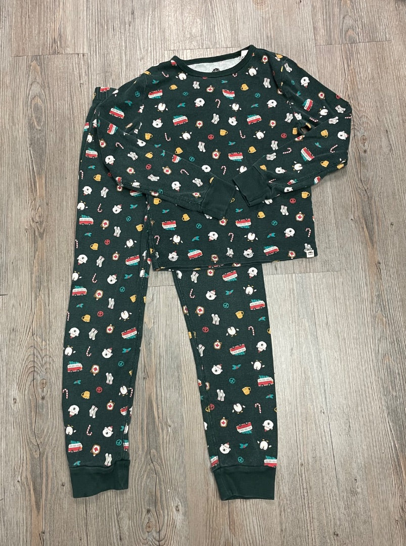 Multi Colour Roots Holiday PJ Set, 7-8Y