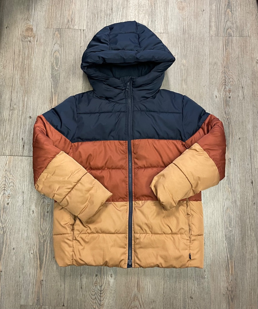 Multi Colour Gap Fleecelined Winter Jacket, 10-11Y