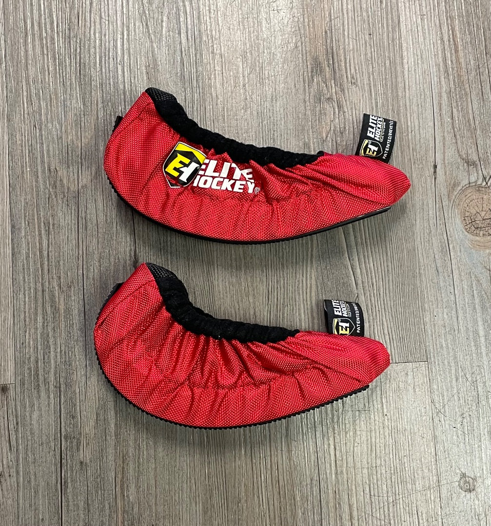 Red Elite Hockey Skates Guard