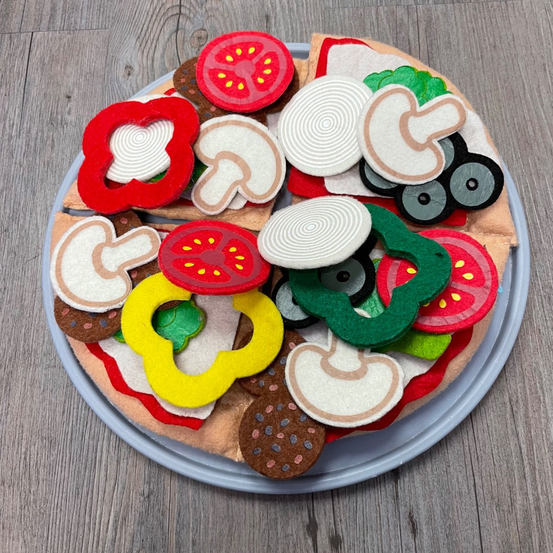 Multi Colour Pretend Pizza, Pre-owned