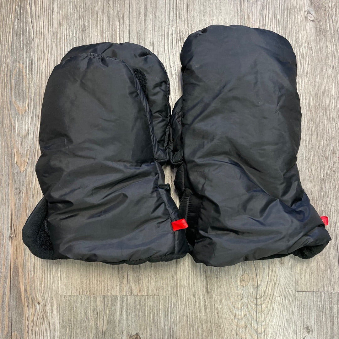 Black Winter Stroller Mitts, Pre-owned
