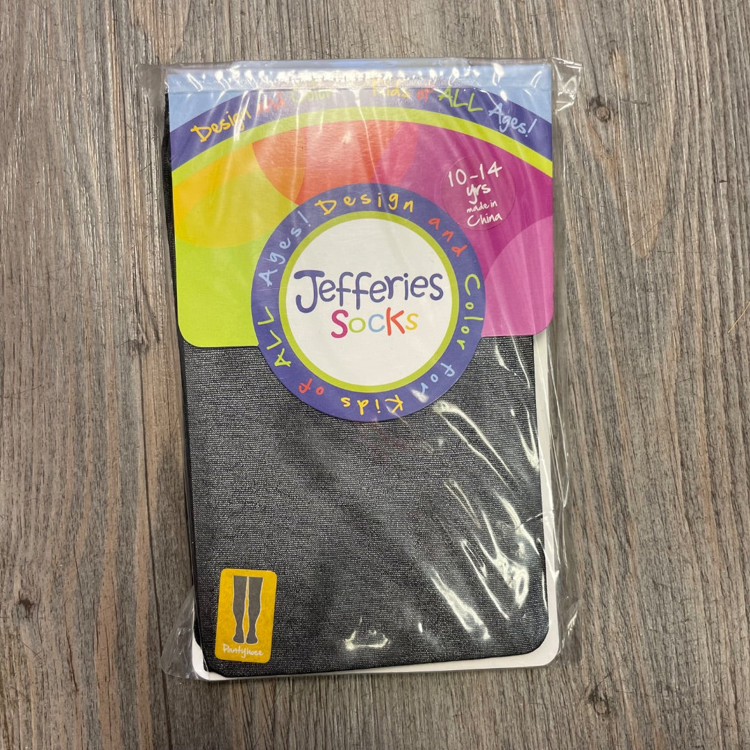 Black Jefferies Socks Tights, 10-14Y
