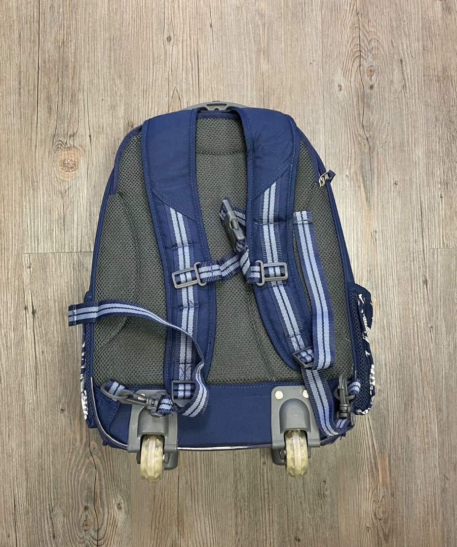 Navy Pottery Barn Rolling Glow in the Dark Dinos Backpack, 6-8Y