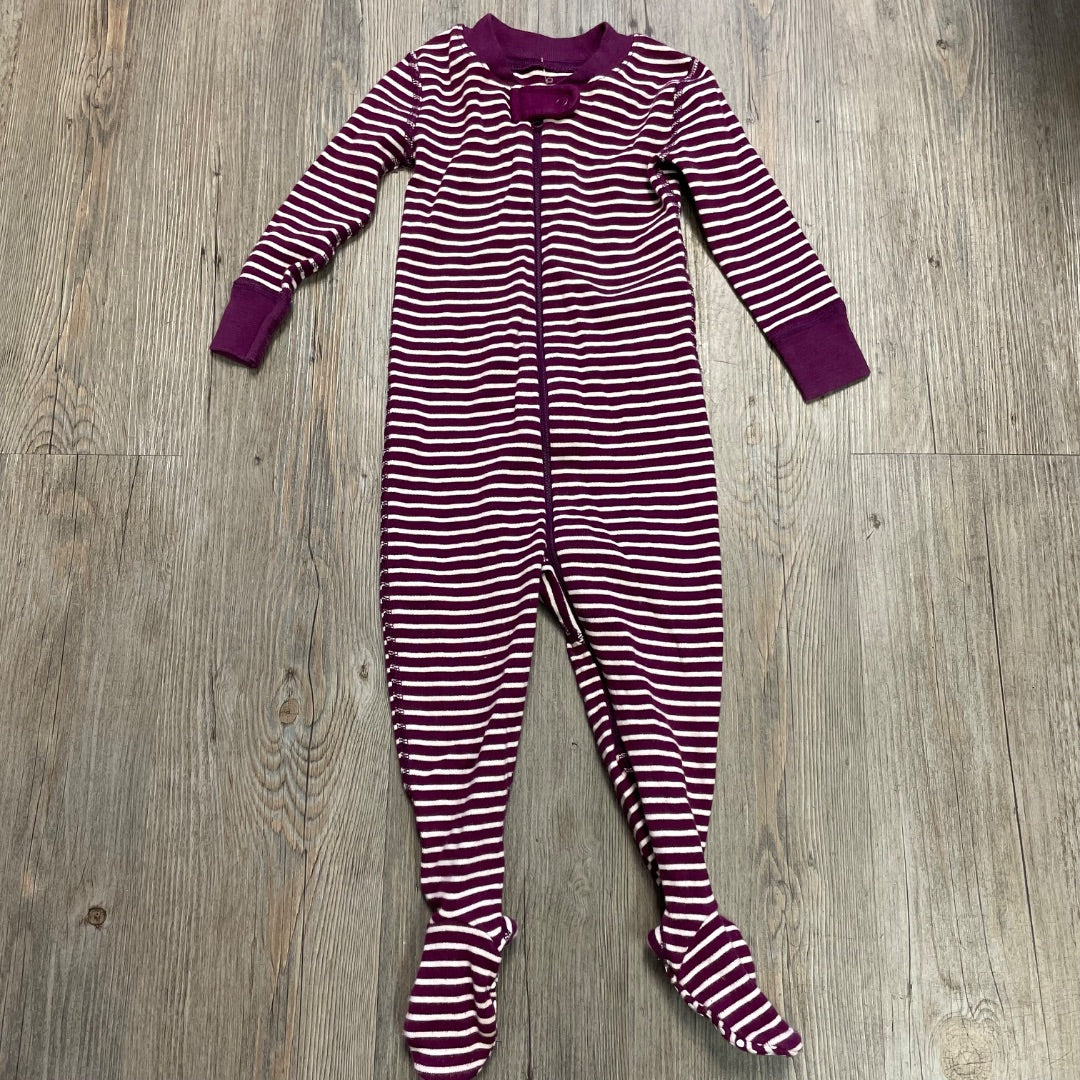 Purple Moon And back PJ Onesie, 12-18M