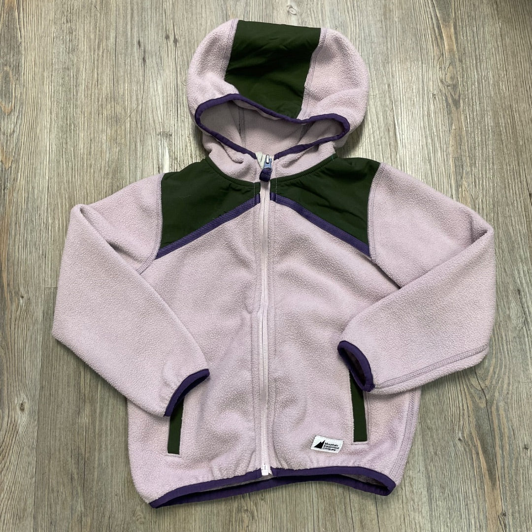 Lavender MEC ZipHooded Fleece Jacket, 5Y
