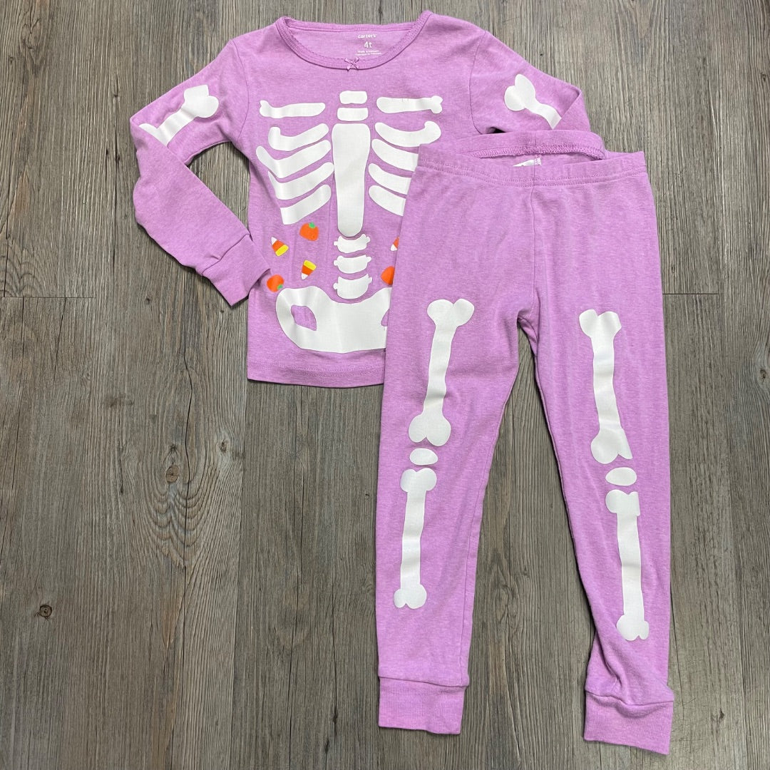 Pink Carters Halloween Pj Set, 4Y