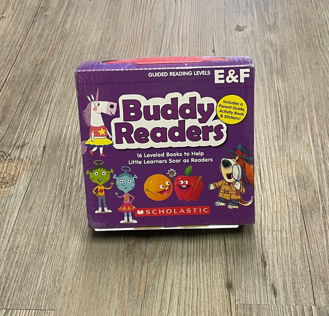 Purple Scholastic Buddy Readers, 4Y+