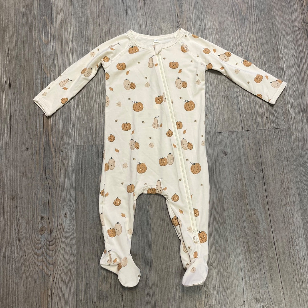 Pewter, Quincy Mae Relaxed Fleece Jumpsuit, Halloween Things 3-6M