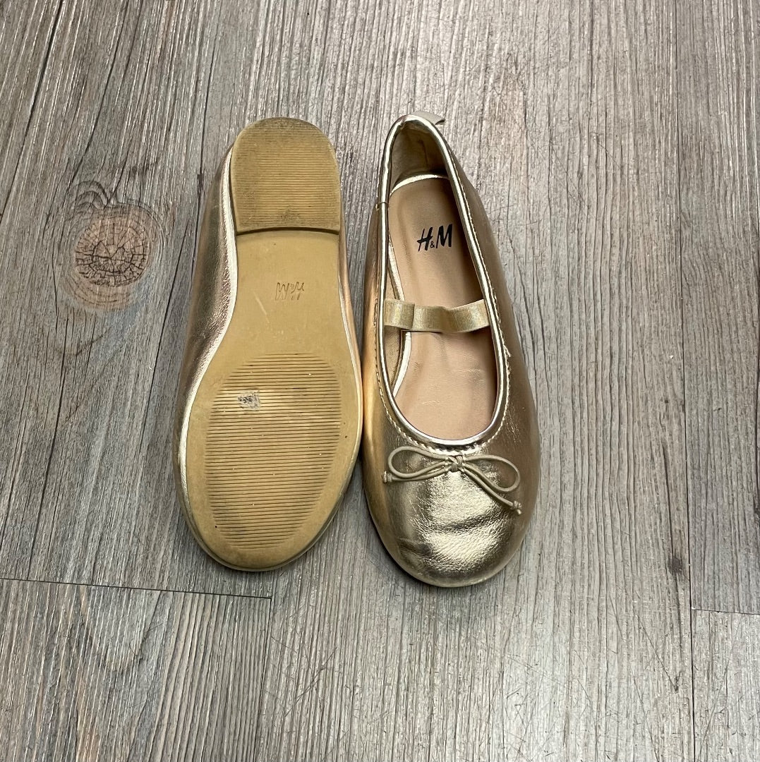 Gold H&M Flat Shoes, 8.5T