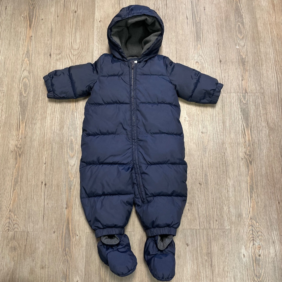 Navy Baby Gap Downfilled Snowsuit, 6-12M
