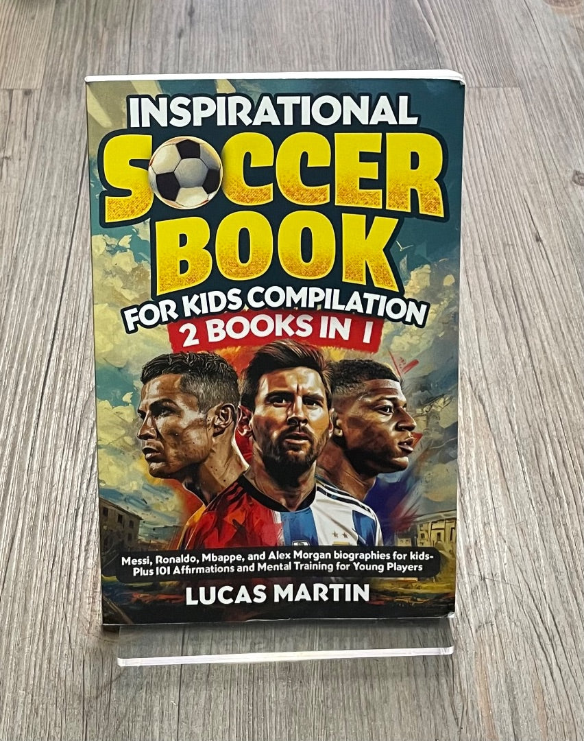 Multi Colour Lucas Martin Inspirational Soccer Book, Paperback