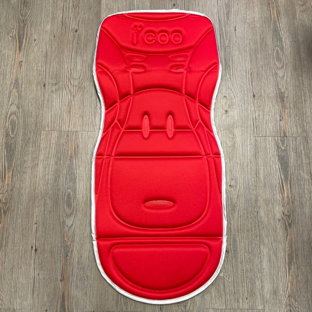 Red Icoo Seat Pad, One Size