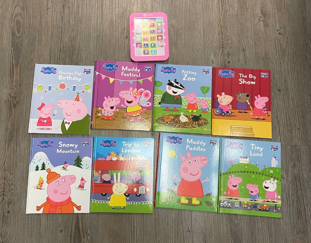 Multi Colour Peppa Pig Story Reader Set, Hardcover