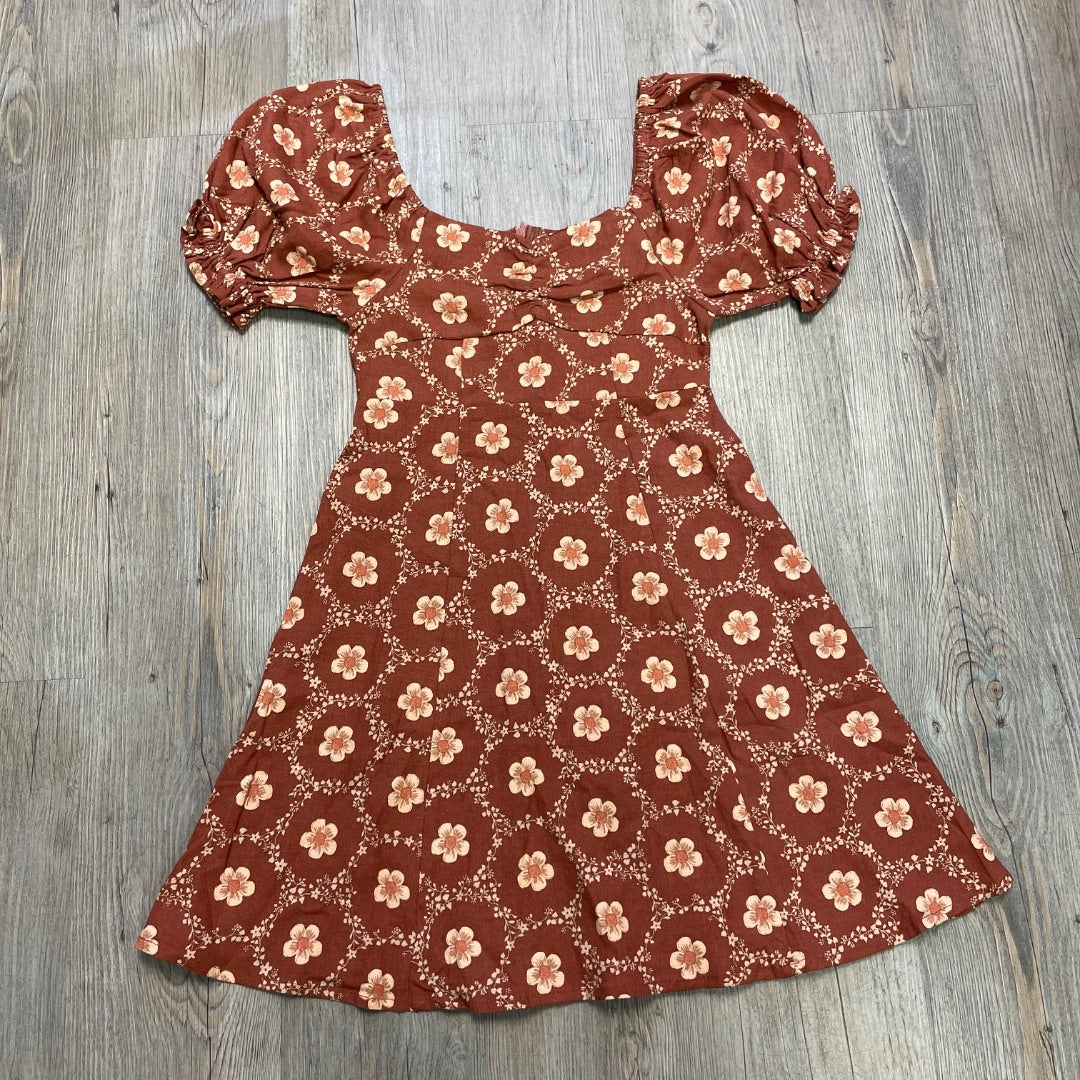 Brick Daisies Rylee + Cru Zoe Dress, 12Y