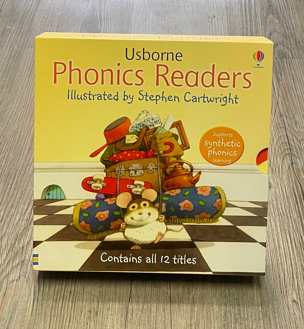 Multi Colour Usborne Phonics Readers, Paperback