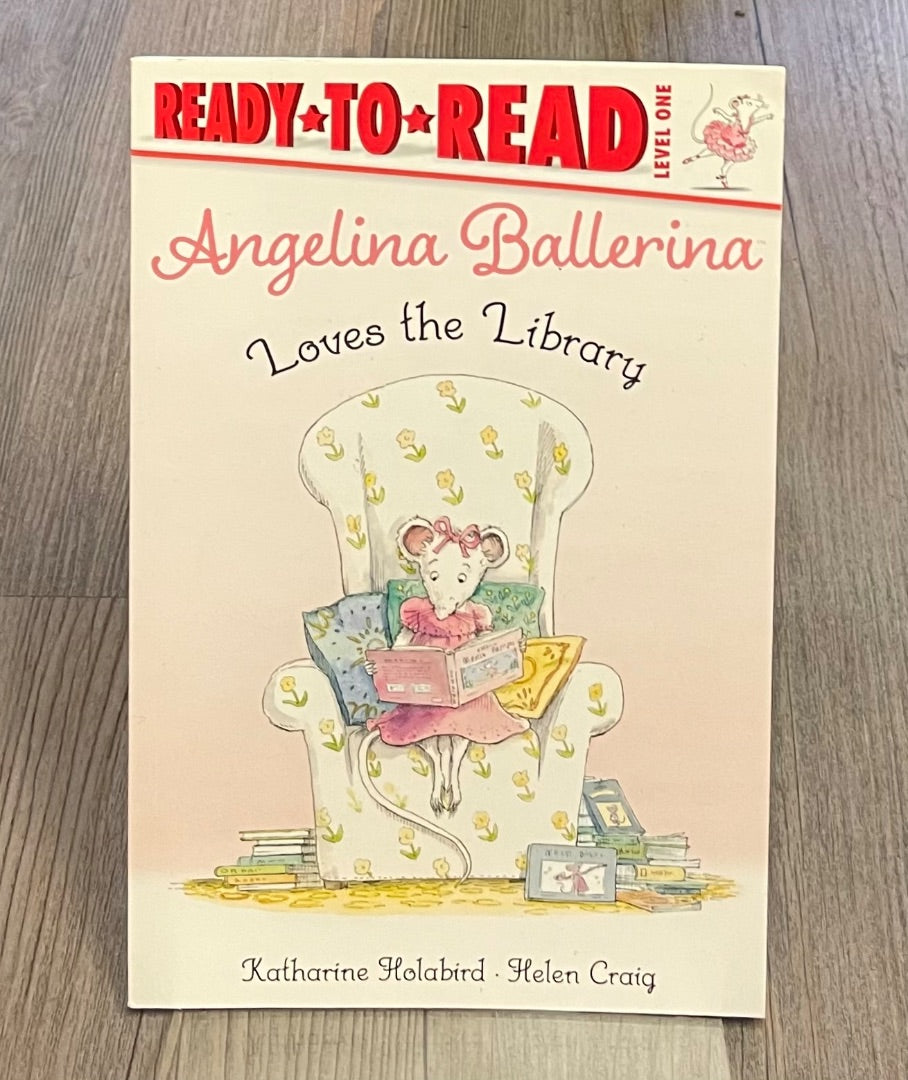 Multi Colour Angelina Ballerina Loves The Library, Paperback