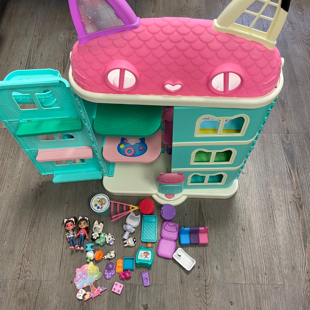 Multi Colour Gabbys Doll House, Pre-owned