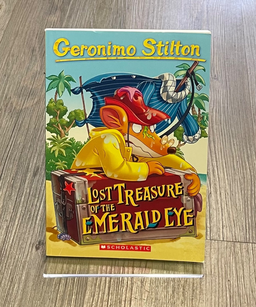 Multi Colour Geronimo Stilton Lost Treasure Of The Emerald Eye, Paperback
