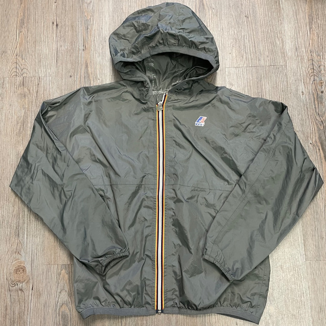 Grey Kway Rain Jacket, 10Y
