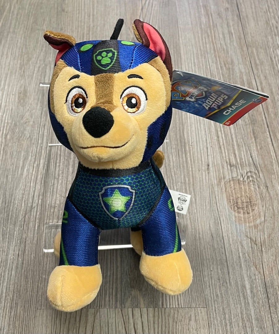 Blue Chase Aqua Pups Stuff Toy, 3Y+