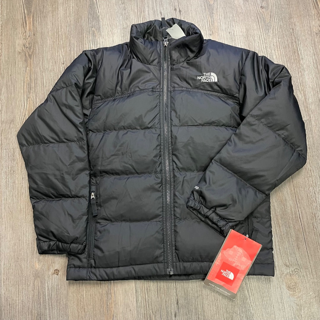 Grey Green North Face NEW Downfill Winter Jacket, 10-12Y