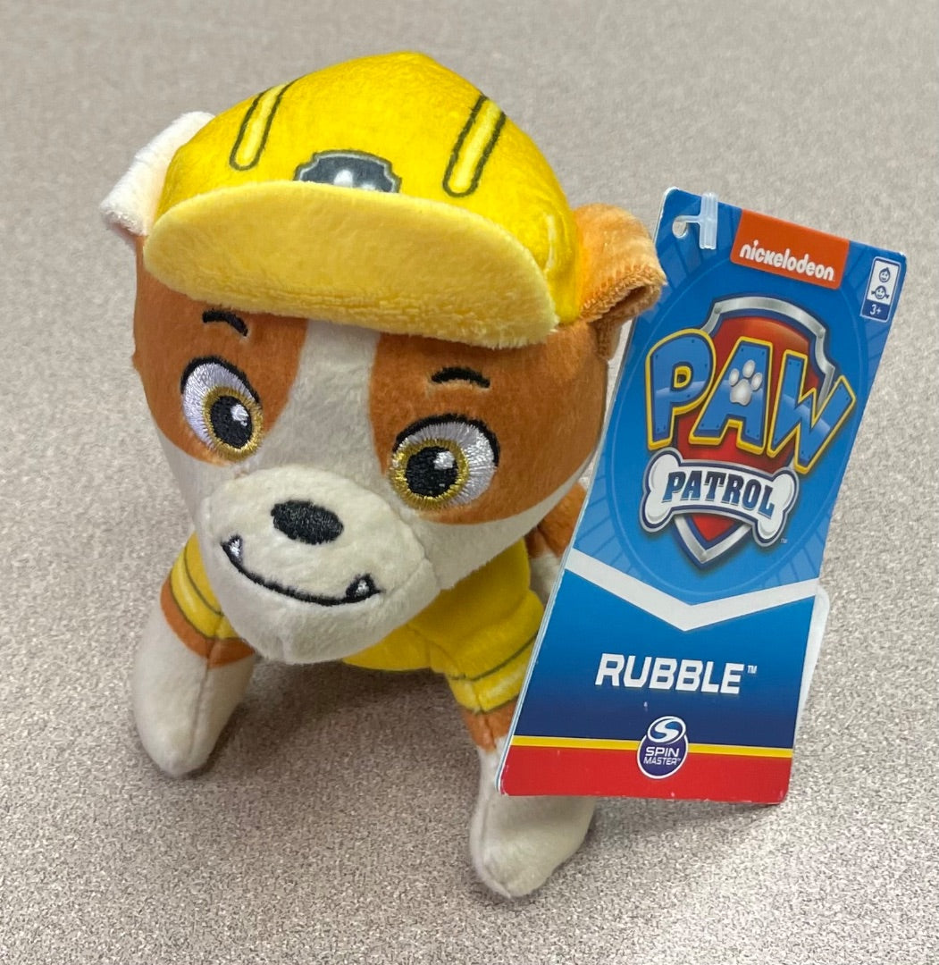 Yellow Rubble Mini Stuff Toy, 4 Inch