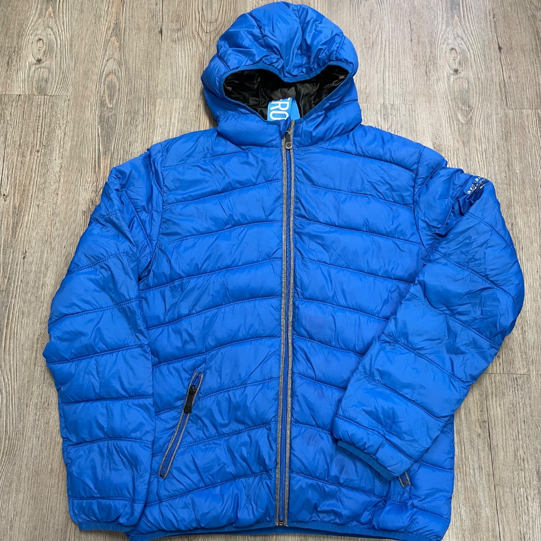 Blue Point Zero Puffer Jacket, Small Tall