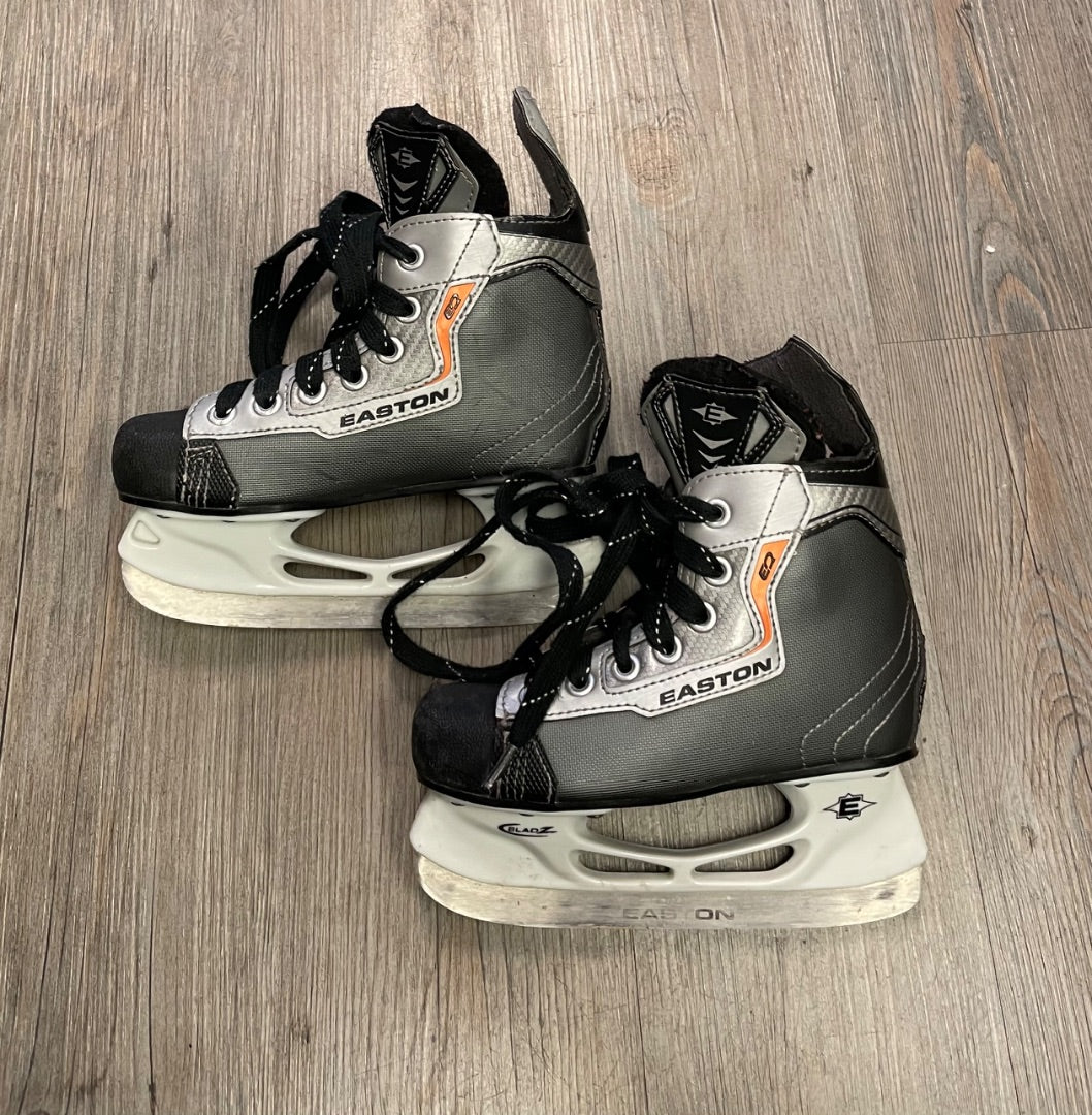 Black Easton Magnum Hockey Skates, 13Y