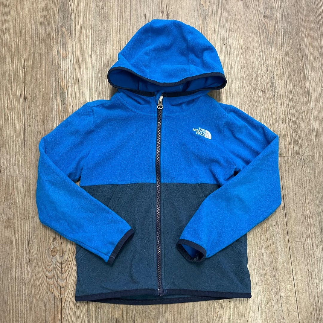 Blue North Face Fleece Zip Jacket, 5Y