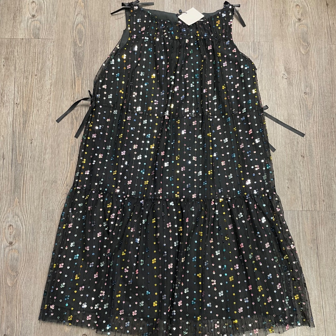 Black Zara NEW Sequins Dress, 13-14YY