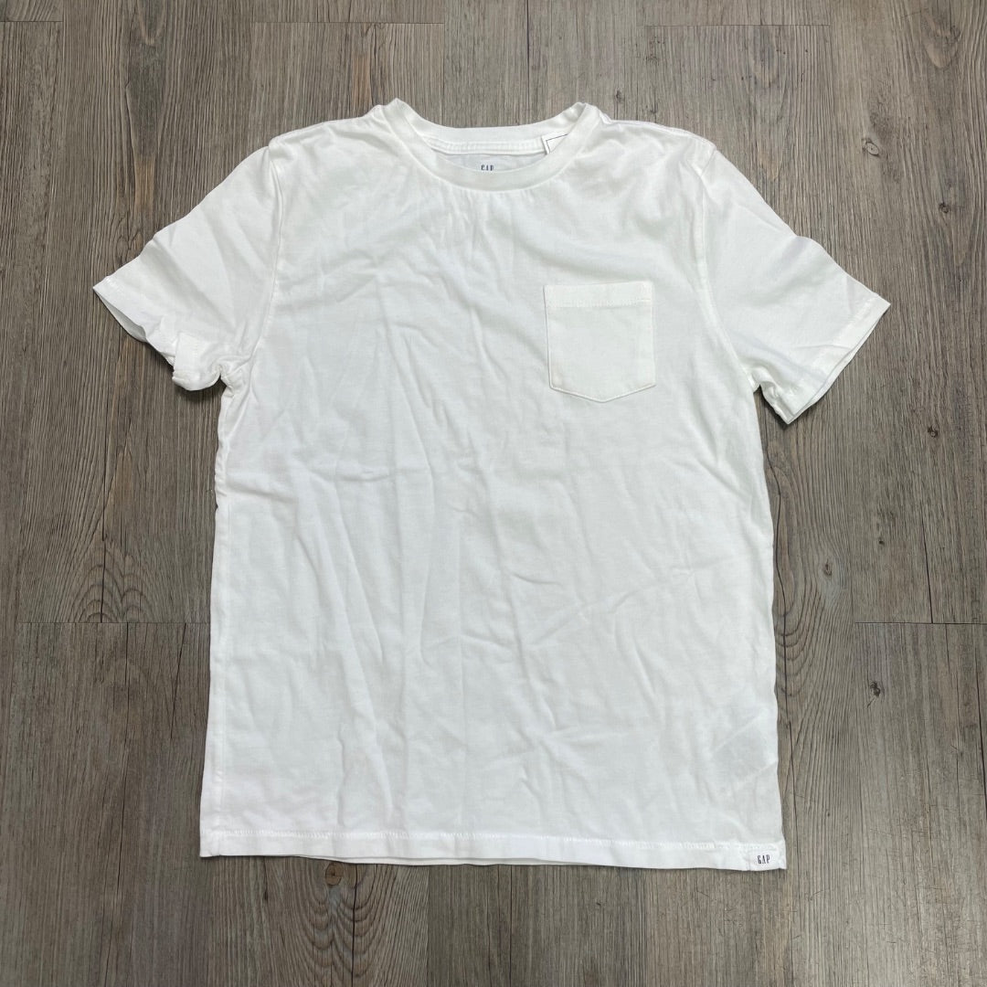 White Gap T-Shirt, 10Y