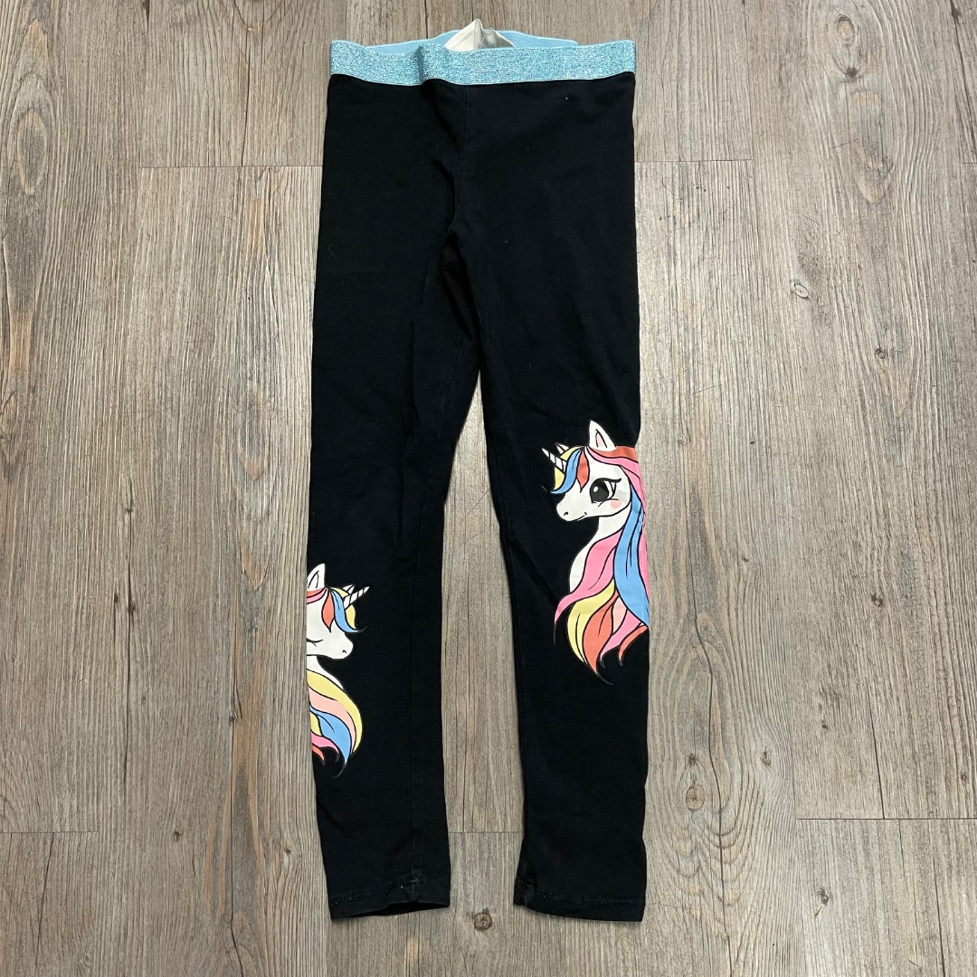 Unicorn Pattern H&M Legging, 5-6Y
