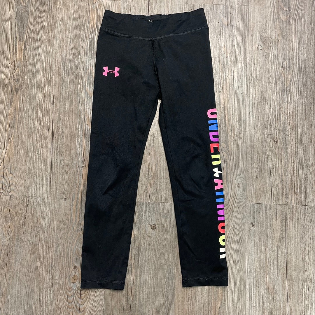 Black Under Armour Legging, 6Y