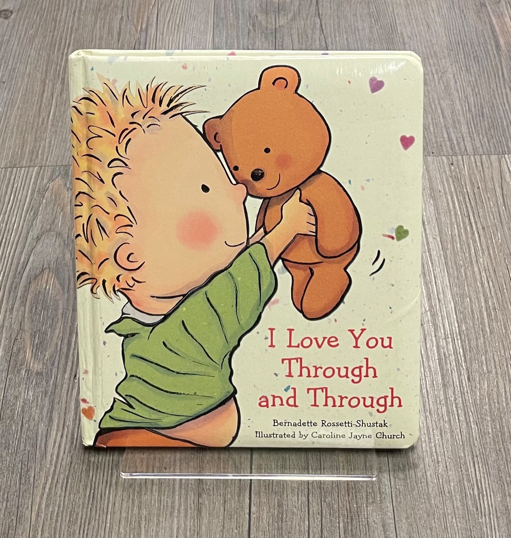 Multi Colour I love You Through And Through, Boardbook