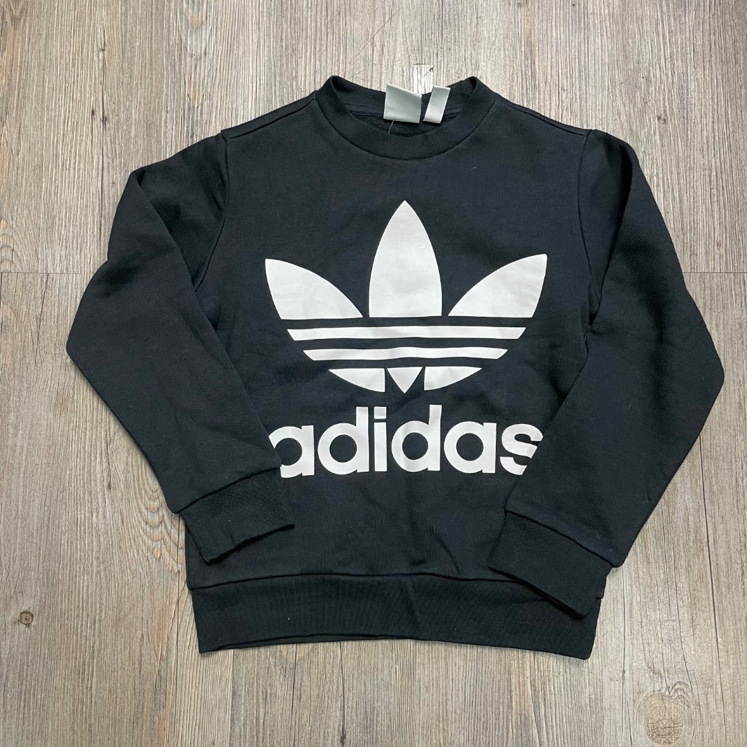 Black Adidas Sweatshirt, 7-8Y