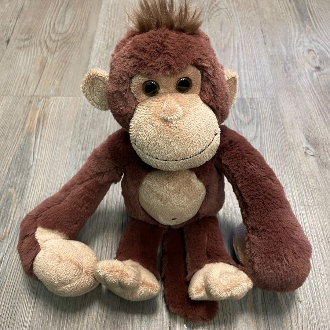 Brown Aurora Stuff Toy Monkey, Pre-owned