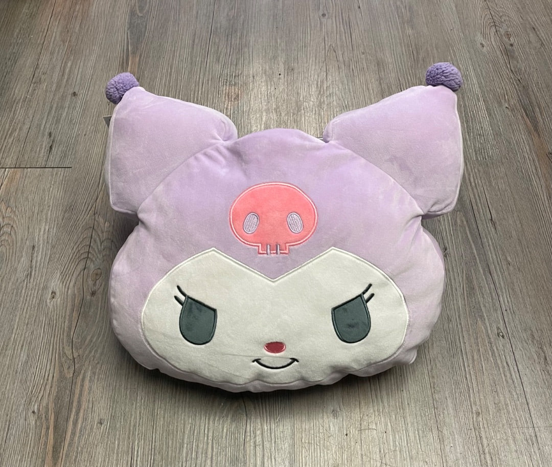 Purple Squish-A-Boo Kuromi Cartoon Head, Large