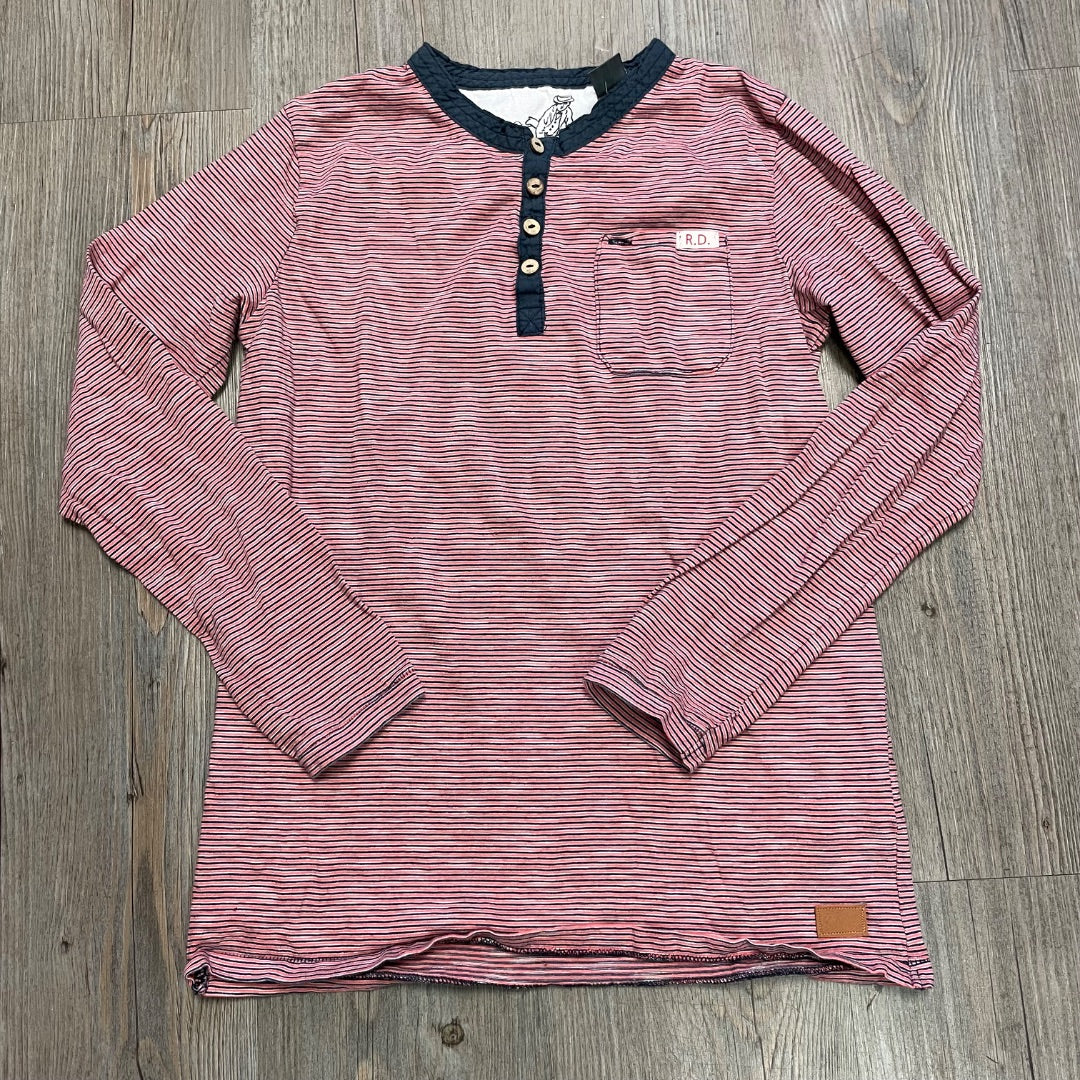 Striped Zara Long Sleeve Tee, 7-8Y
