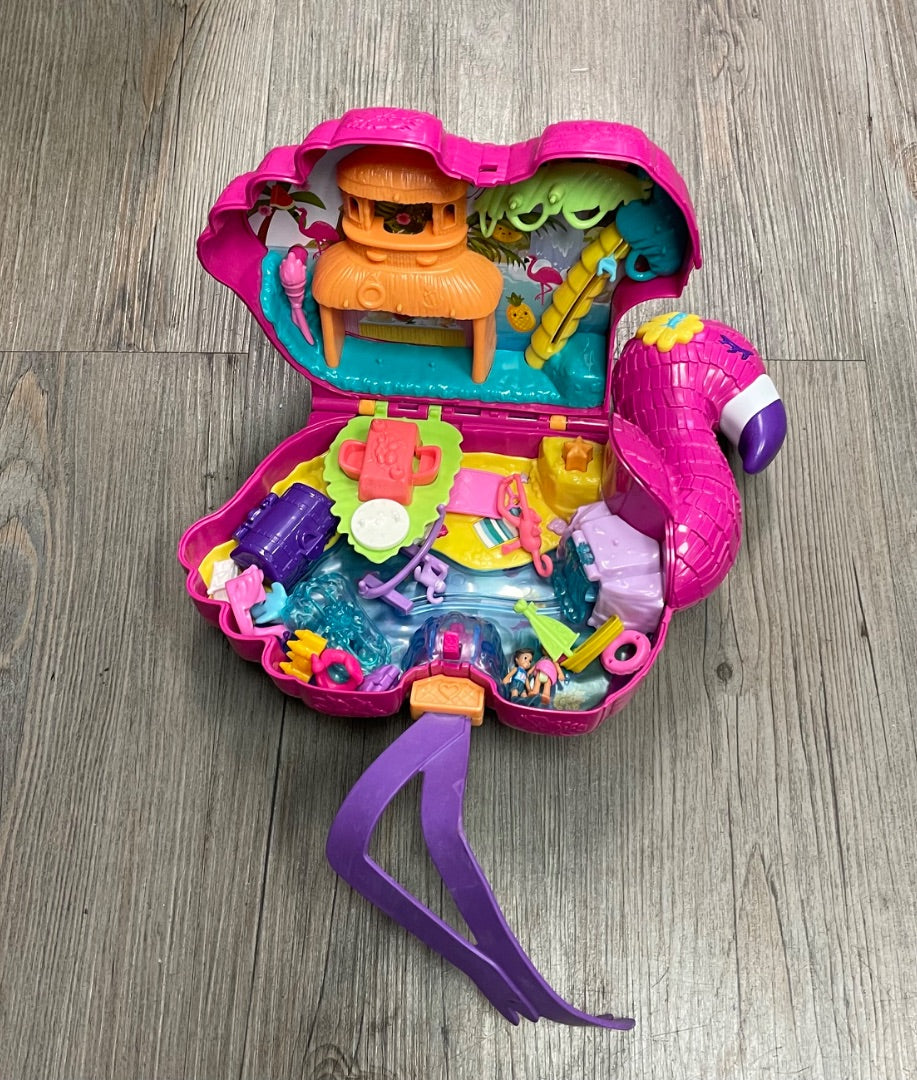 Pink Flamingo Polly Pocket