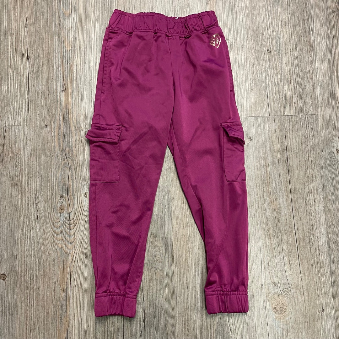Magenta Body Glove Jogger Cargo Pants, 4Y