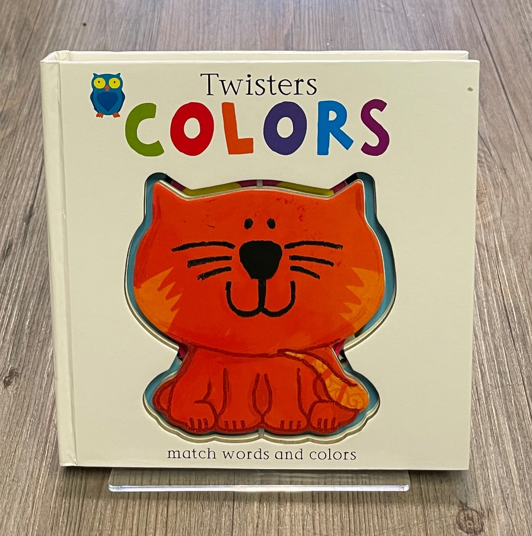 Multi Colour Twisters Colors, Boardbook