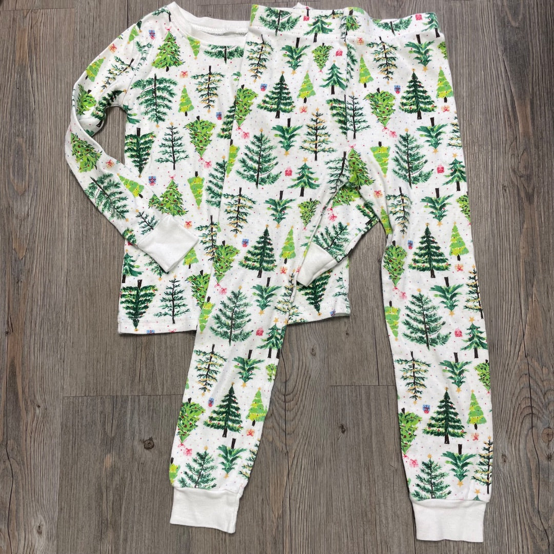Multi Colour Old Navy 2PC Holiday PJ Set, 5Y