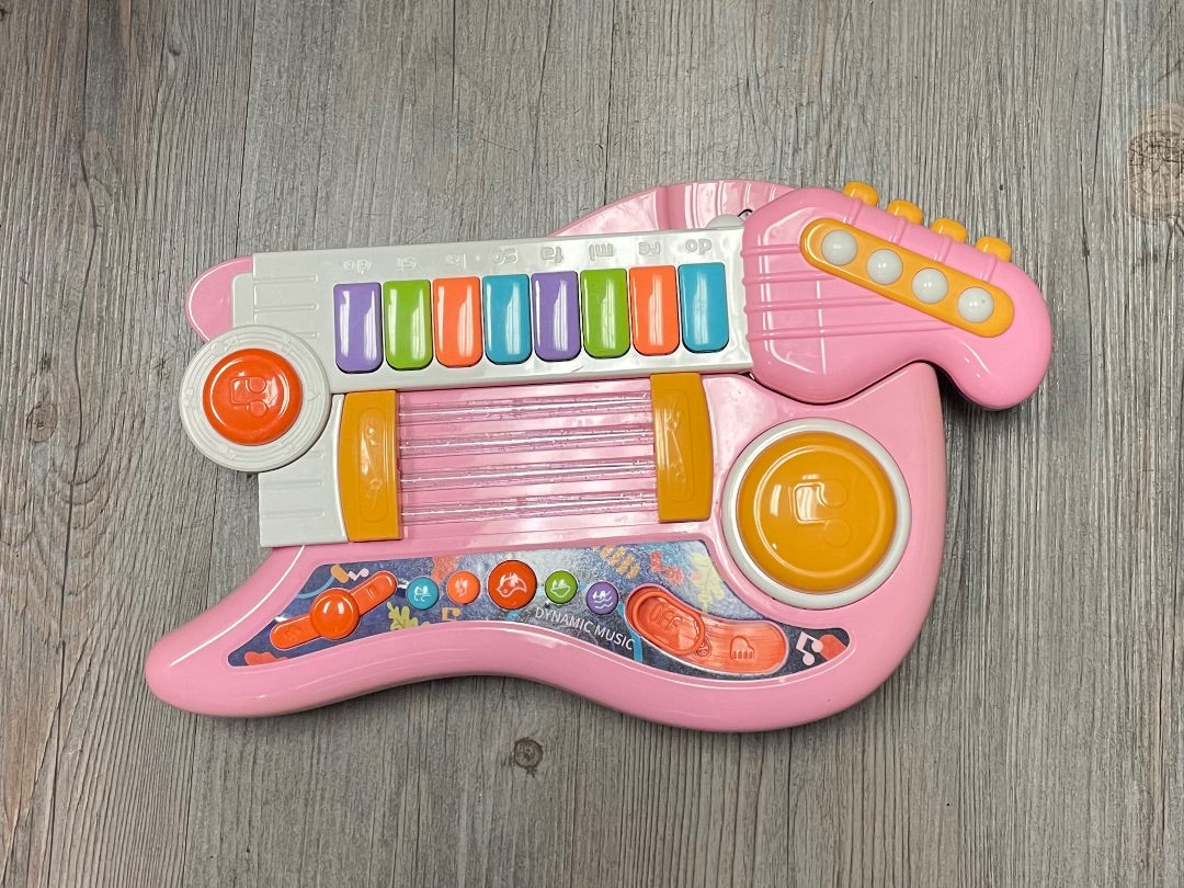 Pink Guitar & Piano 2 In 1, 3-5Y