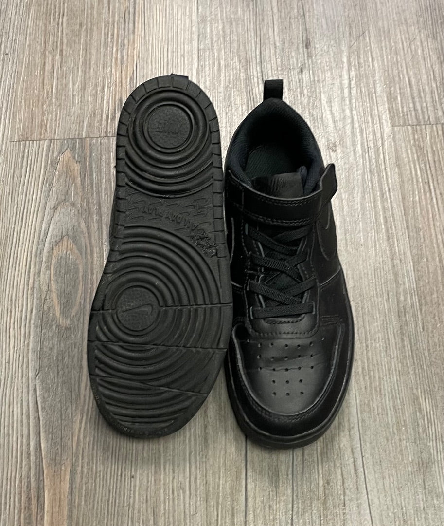 Black Nike Velcro Sneaker, 1Y