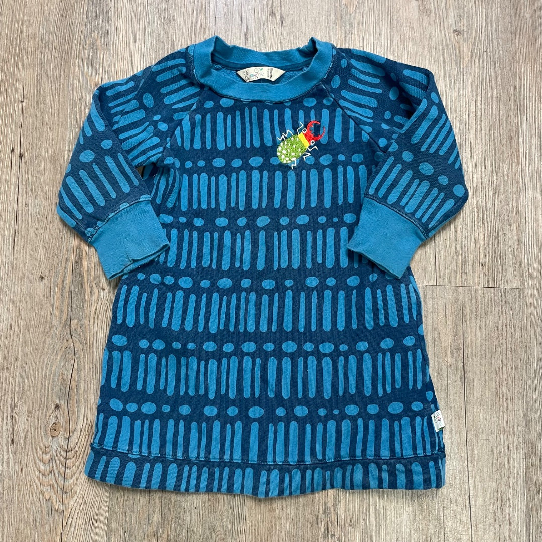 Blue Merle Kids Long Sleeves Dress, 4-5Y